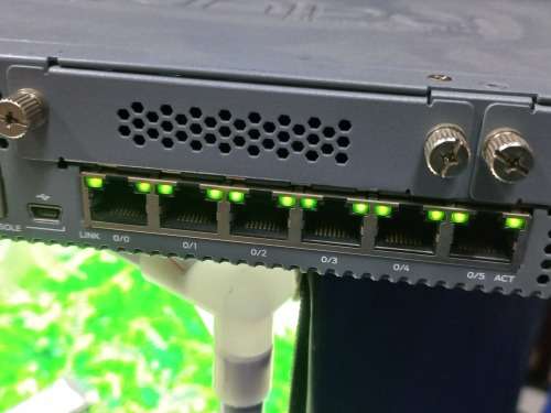 Juniper network switch SRX320