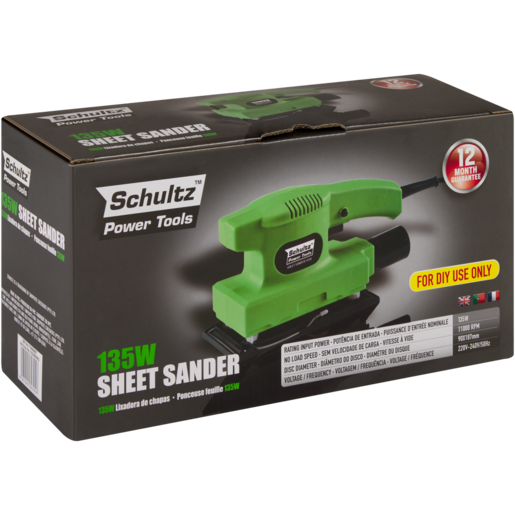 Schultz Sheet Sander 135W-----Home Projects ---BUY THIS TODAY