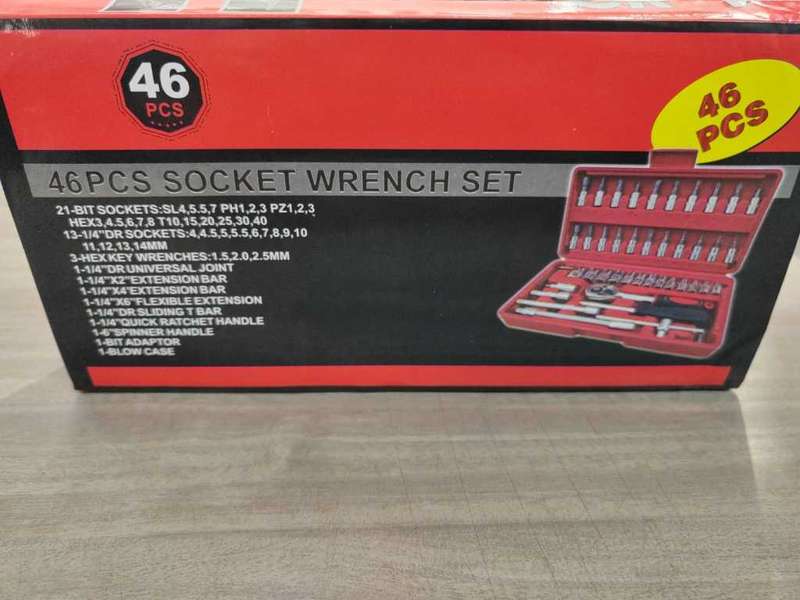 46 piece socket wrench set