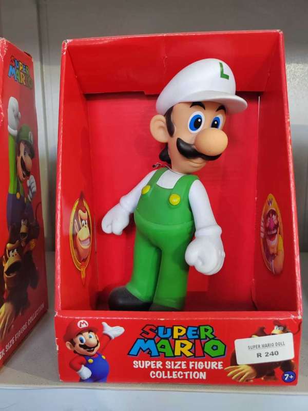 Super Mario Super Size Figure Luigi