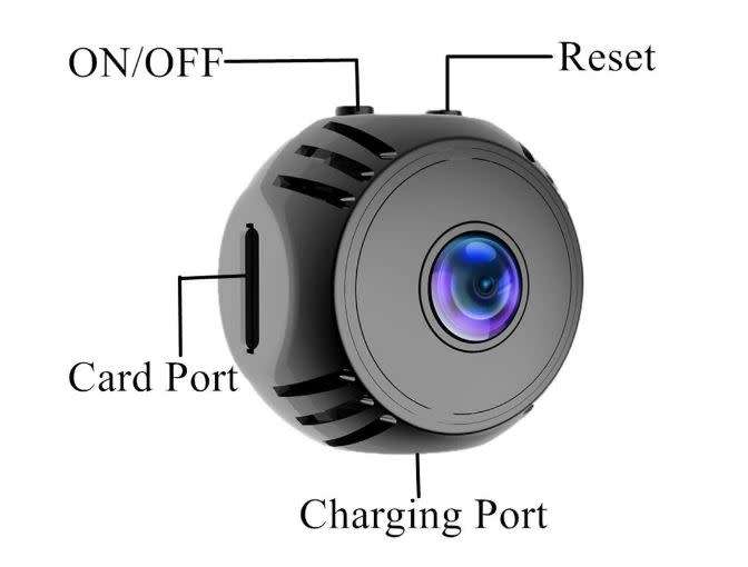 Andowl Q-S710 1080P 360 Mini WIFI USB IP Camera