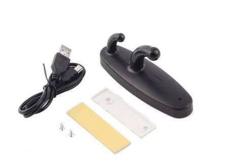 Mini Clothes Hook With Hidden Camera Black J018