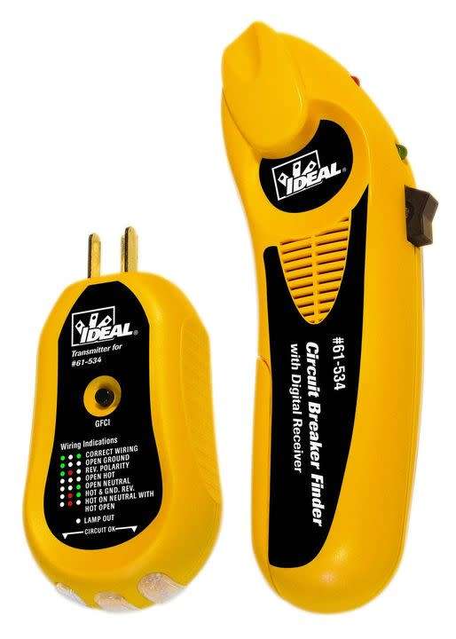 IDEAL 61-534 Digital Circuit Breaker Finder with GFCI Tester