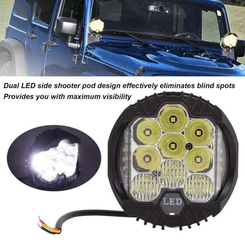 LED FARODEMILHA SPOT LIGHTS 7` 75W