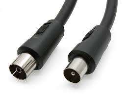 COAXIAL CABLE 1.5m --MALE TO FEMALE- 150PIECES --