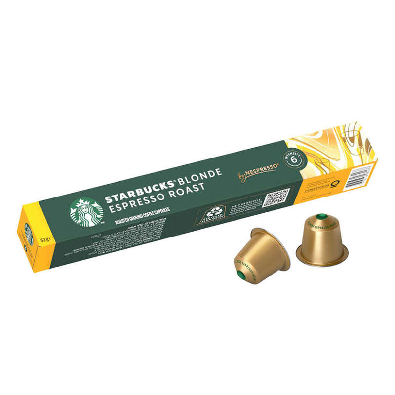 STARBUCKS House Blend by NESPRESSO Medium Roast, 57g box of 10