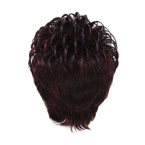 Joedir Short Brazilian 100%Human Hair Wigs Pixie Cut Wigs Movie Star 1B#