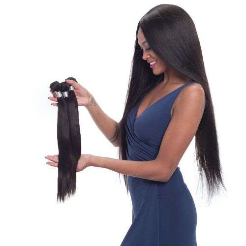 Joedir Straight Weaves 8Inch Bundles Brazilian Human Hair Pieces
