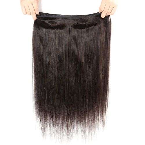 Joedir Straight Weaves 8Inch Bundles Brazilian Human Hair Pieces