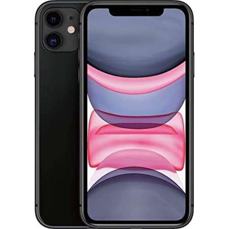 Apple iPhone XR, 64GB, Black  Unlocked (Renewed)