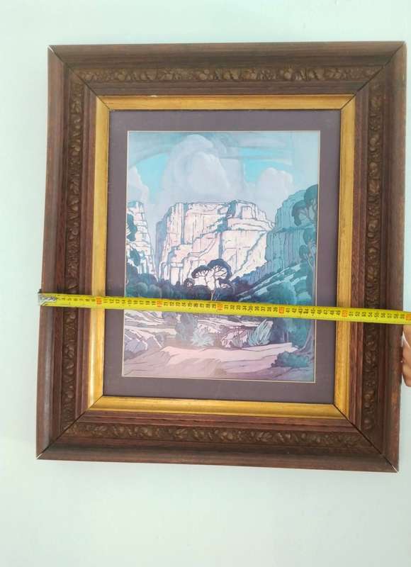 Modern and Contemporary Art: RUSTENBURGKLOOF PRINT BY PIERNEEF!