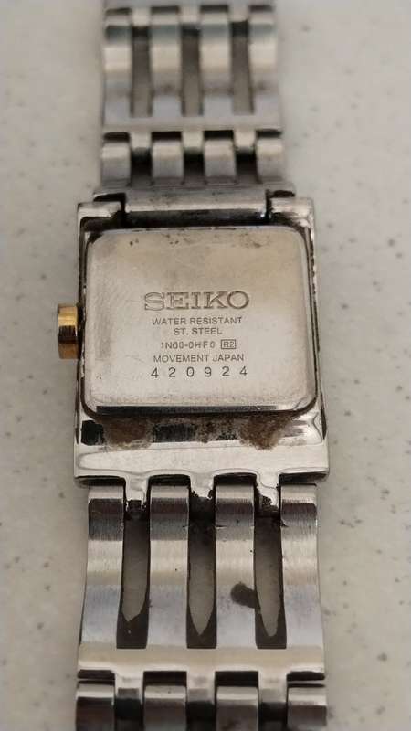 SEIKO RIVOLI LADIES WATCH (BROKEN STRAP)