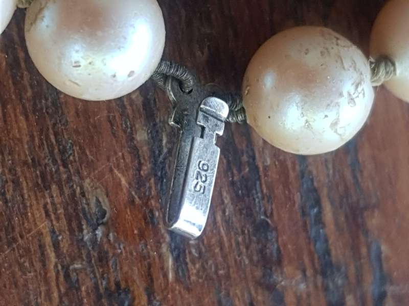 ANTIQUE 925 HEAVY NECKLACE MORE THAN 60CM LONG 98.3 GRAMS