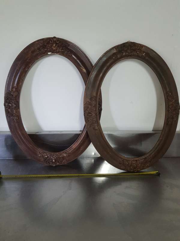 ANTIQUE WEEK #7 - X2 ANTIQUE WOODEN FRAMES