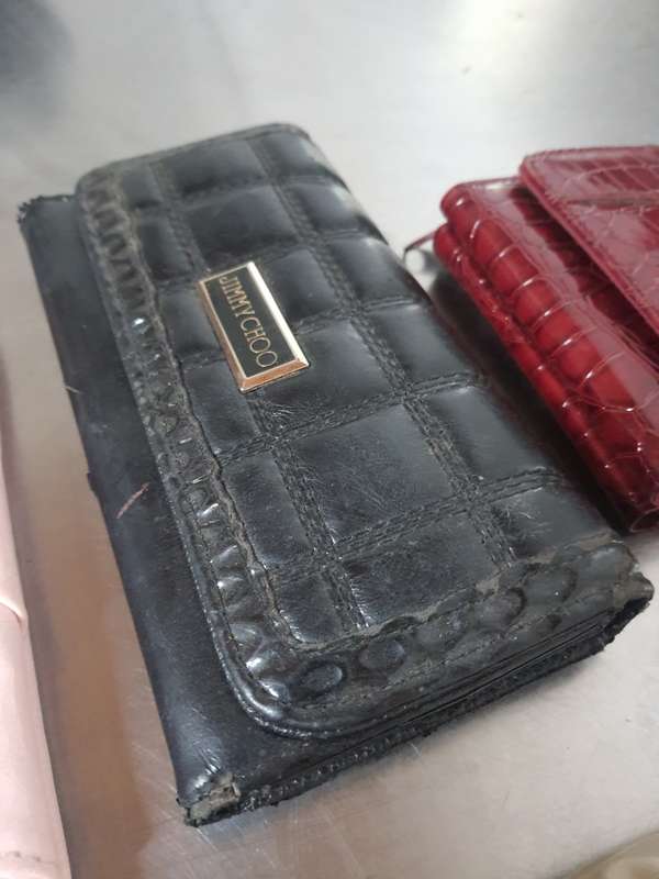 ANTIQUE WEEK #10 - X6 VINTAGE LEATHER HANDBAGS