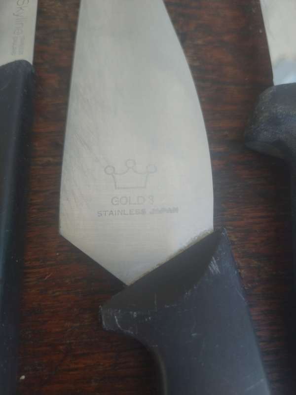 ANTIQUE WEEK #32 - hunting stroke knife set x4 - sheffield