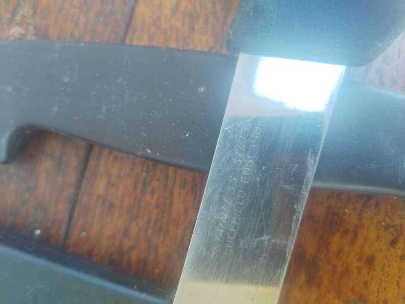 ANTIQUE WEEK #32 - hunting stroke knife set x4 - sheffield