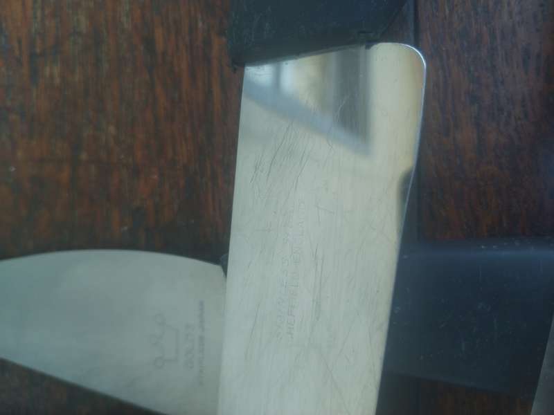 ANTIQUE WEEK #32 - hunting stroke knife set x4 - sheffield