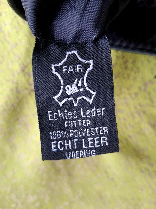 KAROO-ANTIEK #22 - ECHTES LEDER FUTTER  VINTAGE LEATHER TROUSERS