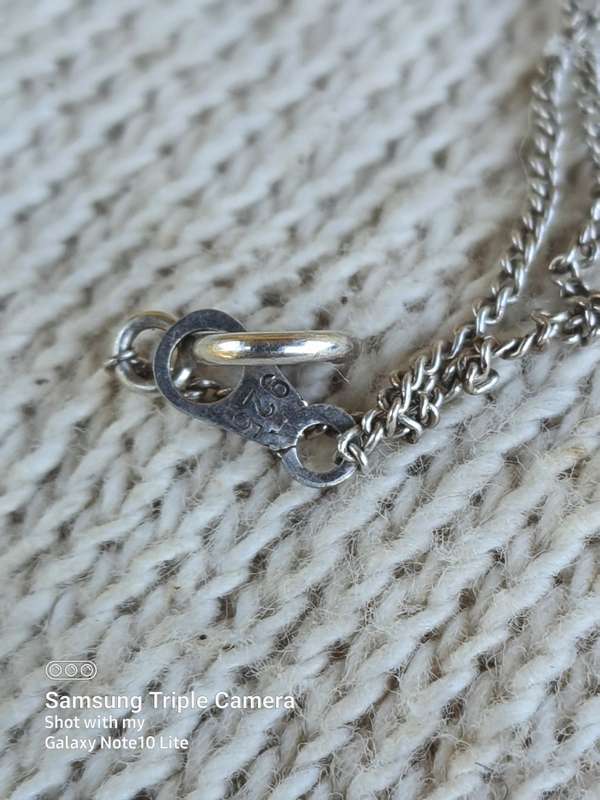 KAROO-ANTIEK #31 - SOLID 925 SILVER NECKLACE - A STUNNING GIFT FOR SOMEONE SPECIAL!