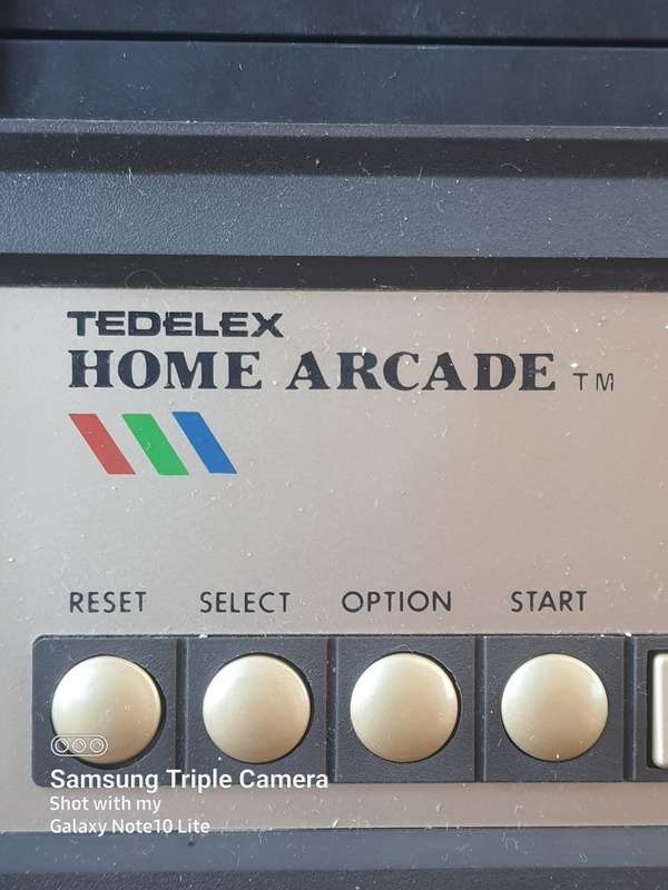 1982 TedelEx Home Arcade Console with Games - Working Condition