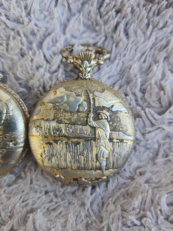 #2 VINTAGE X3 POCKET WATCHES