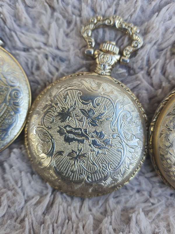 #2 VINTAGE X3 POCKET WATCHES