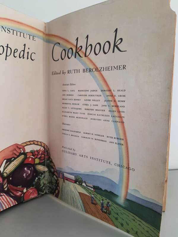 #38 - THE CULINARY ARTS INSTITUTE COOKBOOK IN BIBLE FORM