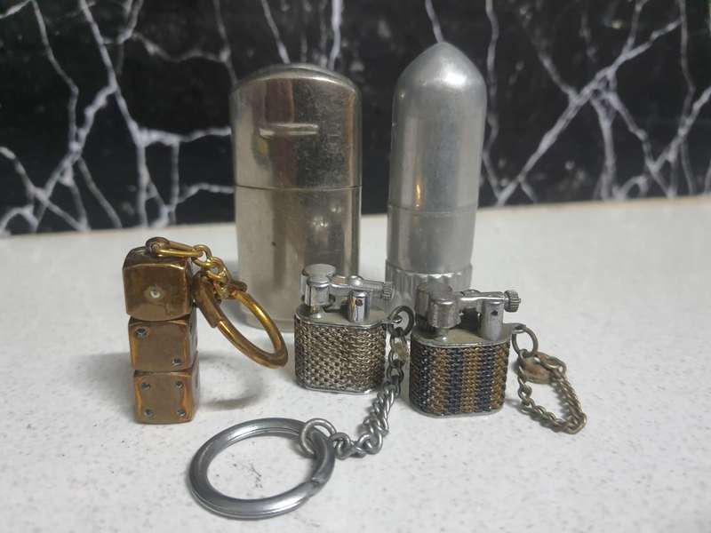 AWESOME SMALL VINTAGE AND ANTIQUE LIGHTERS