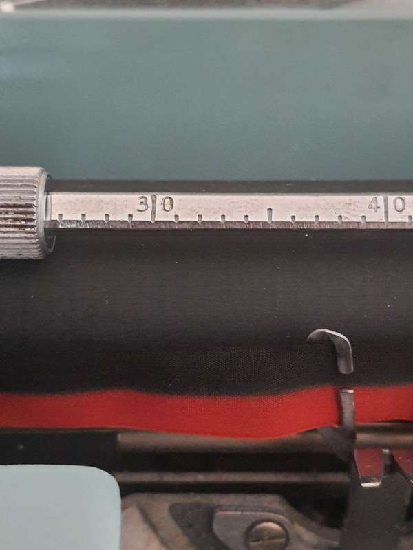 #19 - BABY BLUE TYPEWRITER - BEST CONDITION I HAVE EVER SEEN TYPEWRITER IN CASE ALL WORKING ORDER