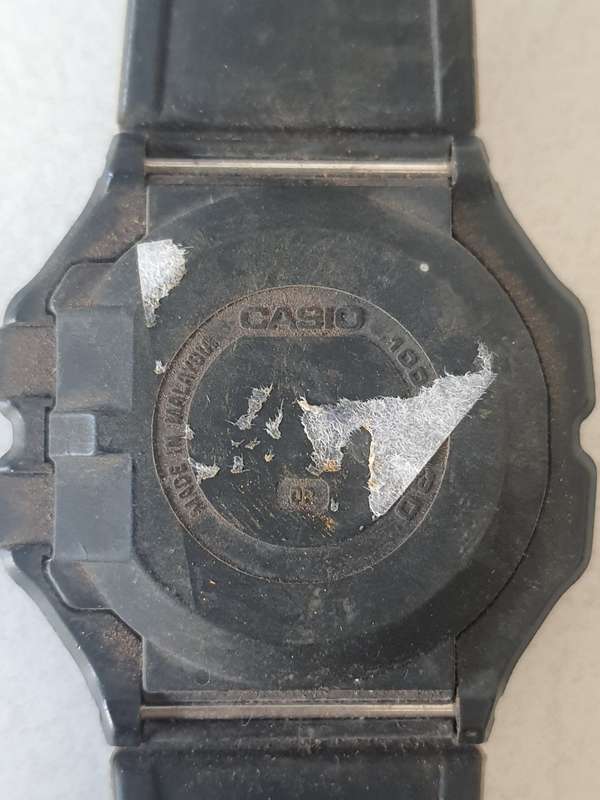 #14 VINTAGE CASIO WATCH - F-30 MODEL - NEEDS NEW BATTERY