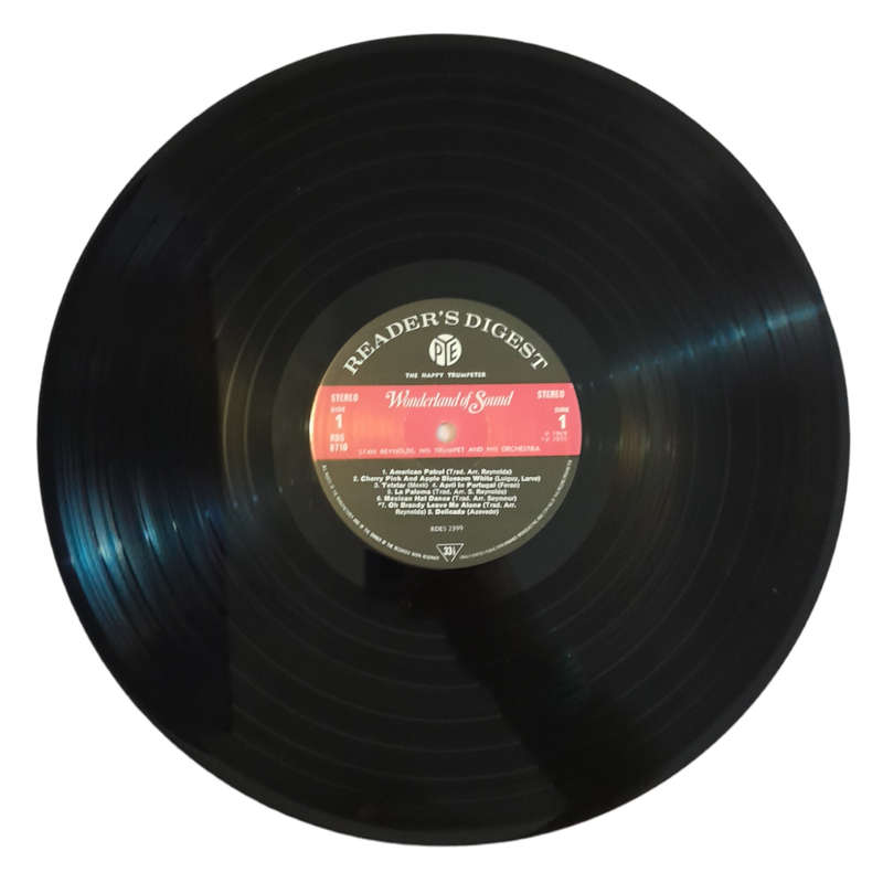 1970 Stan Reynolds, His Trumpet & His Orchestra - The Happy Trumpeter - Vinyl, 7`, 33 RPM - Jazz - E
