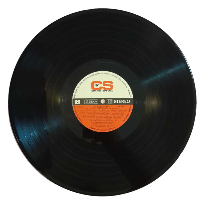 Various - Bergweihnacht (Die Schönsten Weihnachtslieder Zum Mitsingen) - Vinyl, 7`, 33 RPM - Folk, W