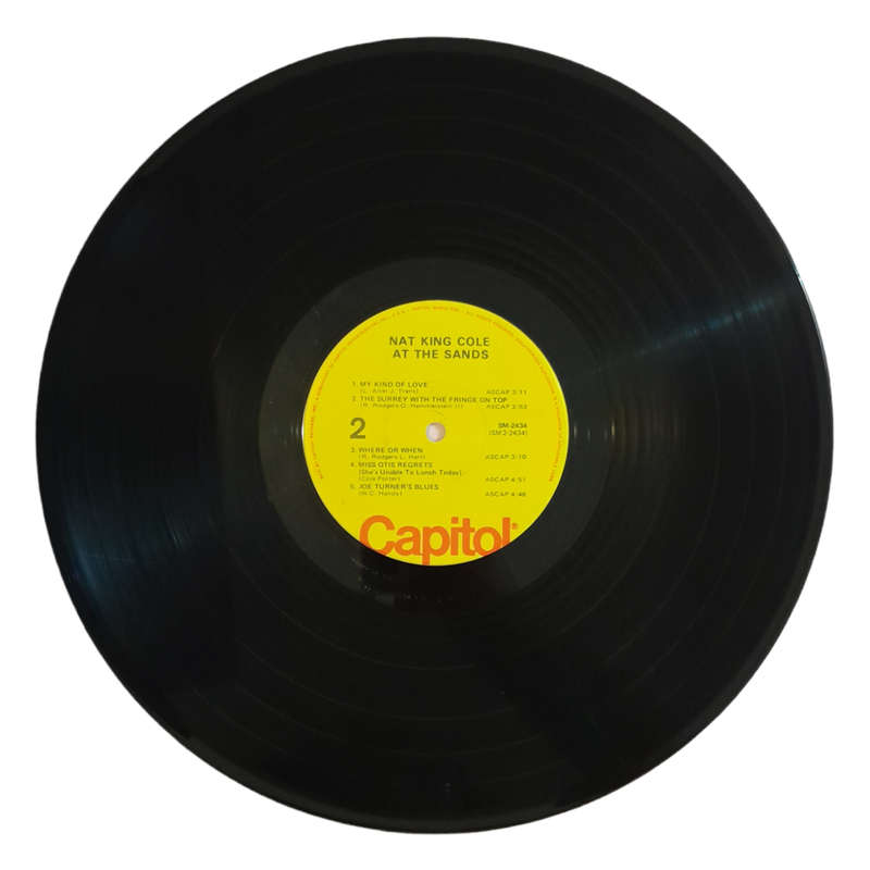 1966 Nat King Cole - Nat King Cole At The Sands - Vinyl, 7`, 33 RPM - Jazz, Pop - Very Good Plus - W
