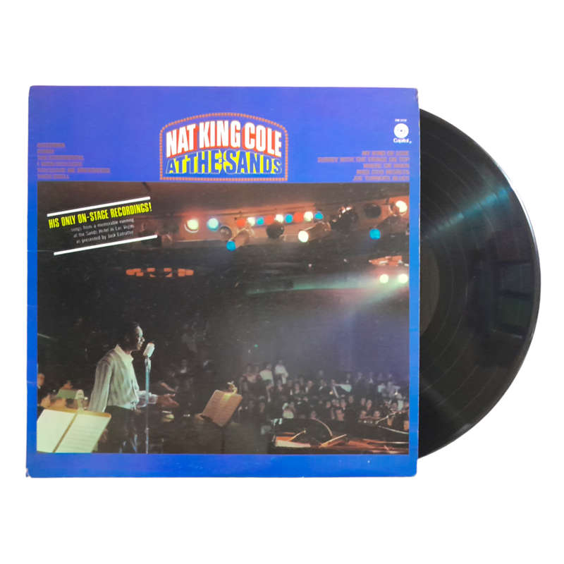 1966 Nat King Cole - Nat King Cole At The Sands - Vinyl, 7`, 33 RPM - Jazz, Pop - Very Good Plus - W