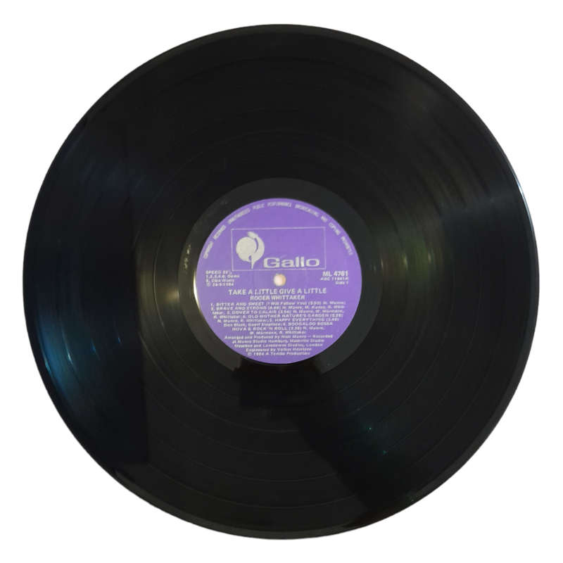 1984 Roger Whittaker - Take A Little-Give a Little - Vinyl, 7`, 33 RPM - Pop, Folk, World & Country