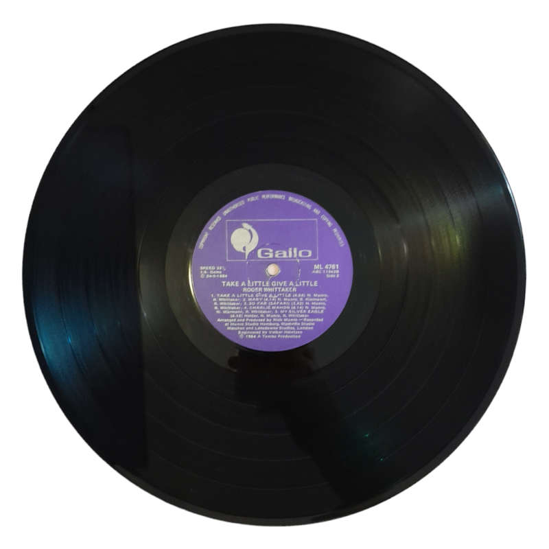 1984 Roger Whittaker - Take A Little-Give a Little - Vinyl, 7`, 33 RPM - Pop, Folk, World & Country