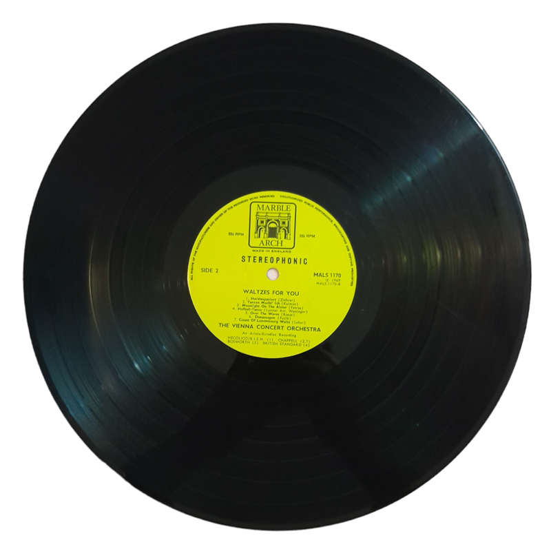 1969 The Vienna Concert Orchestra - Waltzes For You - Vinyl, 7`, 33 RPM - Classical - Very Good - Wi