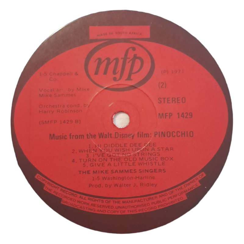 1971 Ronnie Hilton & The Mike Sammes Singers - The Aristocats - Vinyl, 7`, 33 RPM - Pop, Children`s,