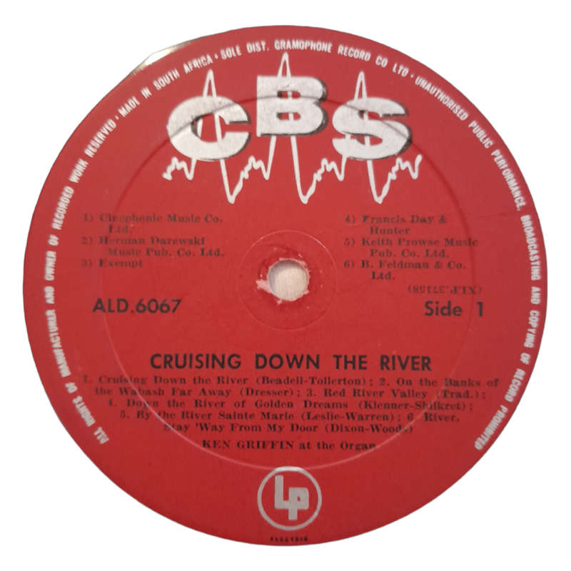 1956 Ken Griffin - Cruising Down The River - Vinyl, 7`, 33 RPM - Jazz, Pop, Folk, World & Country -