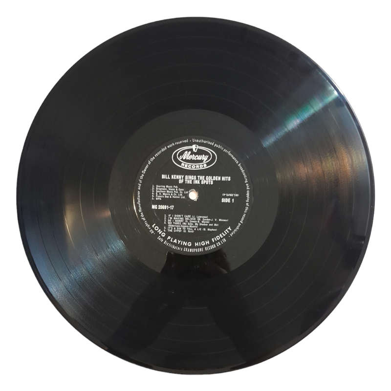 1964 Bill Kenny - Sings The Golden Hits Of The Ink Spots - Vinyl, 7`, 33 RPM - Jazz, Funk / Soul, Po