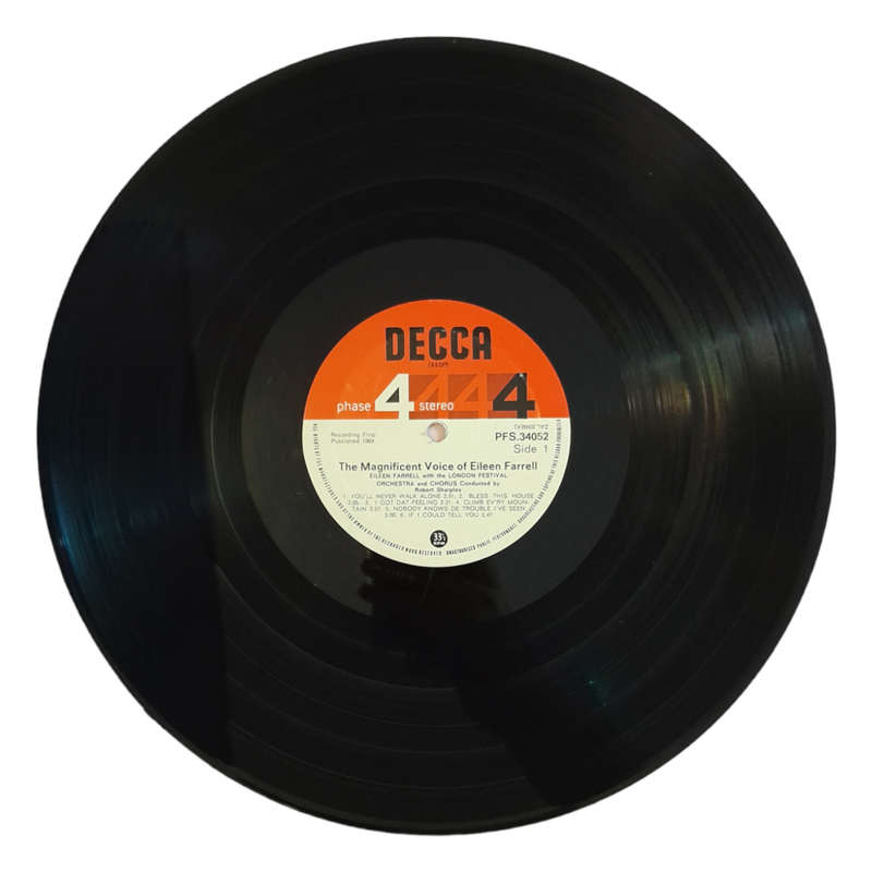1965 Eileen Farrell - The Magnificent Voice Of Eileen Farrell - Vinyl, 7`, 33 RPM - Jazz - Very Good