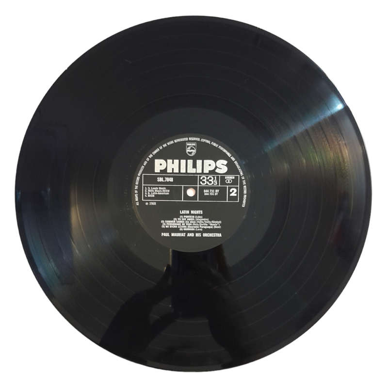 1968 Paul Mauriat And His Orchestra - Latin Nights - Vinyl, 7`, 33 RPM - Latin, Pop - Very Good Plus