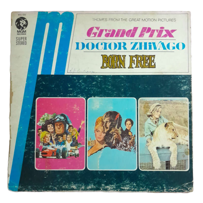 1967 Various - Themes From The Great Motion Pictures Grand Prix / Doctor Zhivago / Born Free - Vinyl