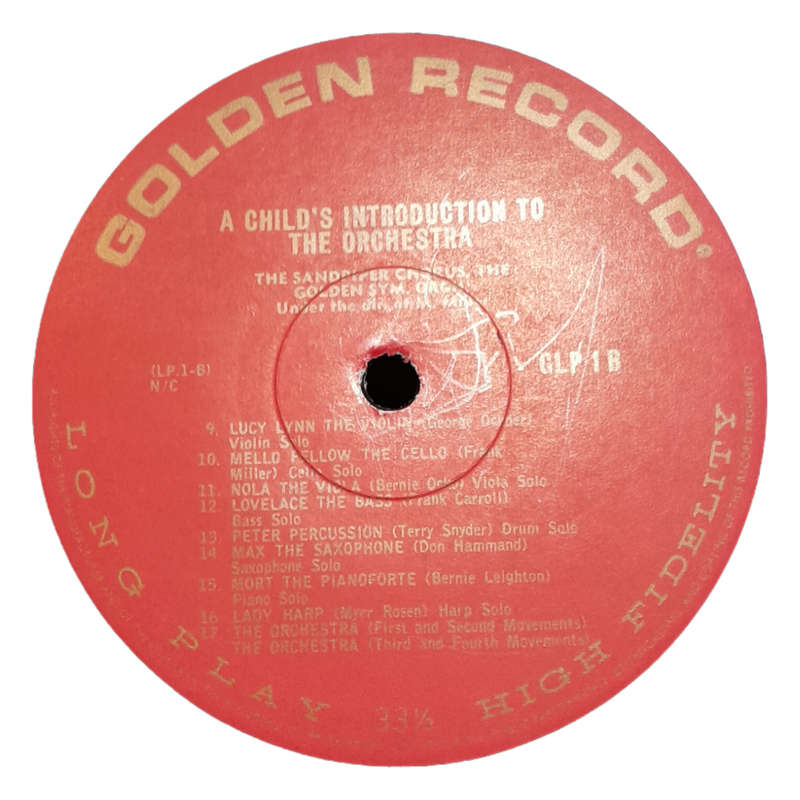 1957 Various - A Child`s Introduction To The Orchestra And All Its Instruments - Vinyl, 7`, 33 RPM -
