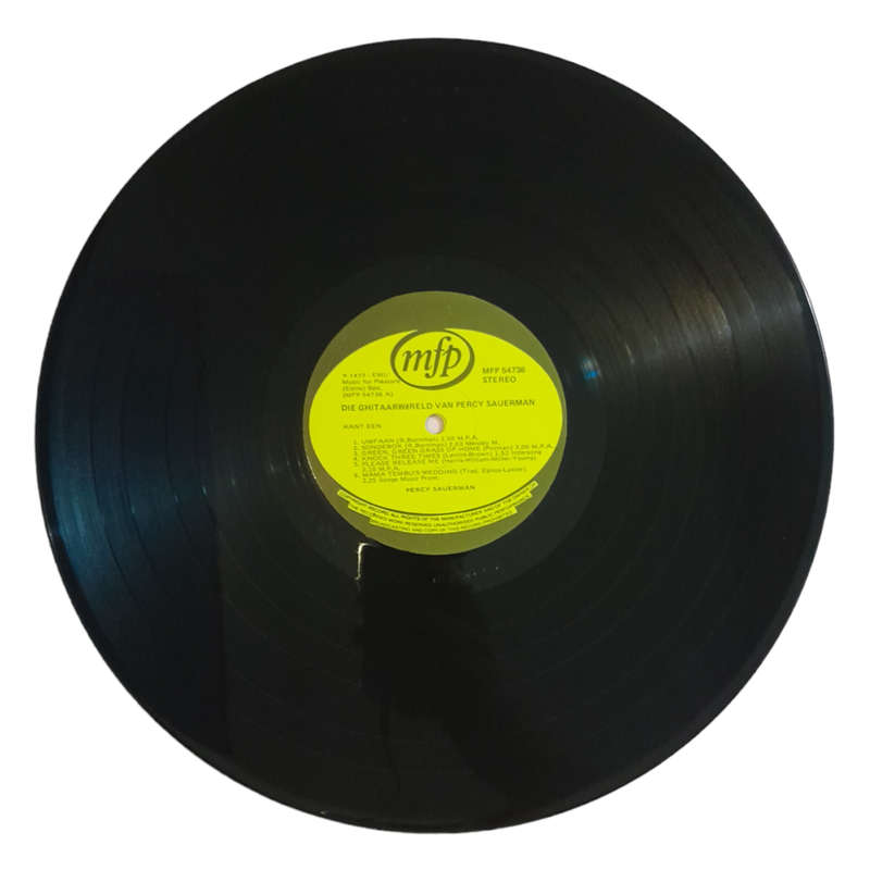 2000 Percy Sauerman - Die Kitaar Wereld Van Percy Sauerman - Vinyl, 7`, 33 RPM - Classical - Very Go