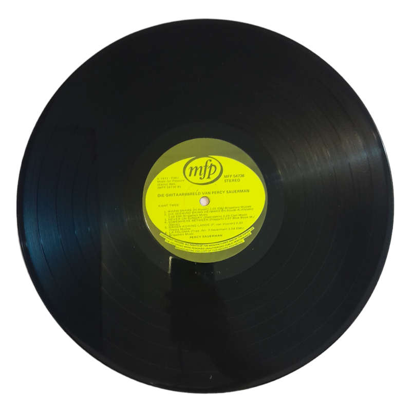 2000 Percy Sauerman - Die Kitaar Wereld Van Percy Sauerman - Vinyl, 7`, 33 RPM - Classical - Very Go