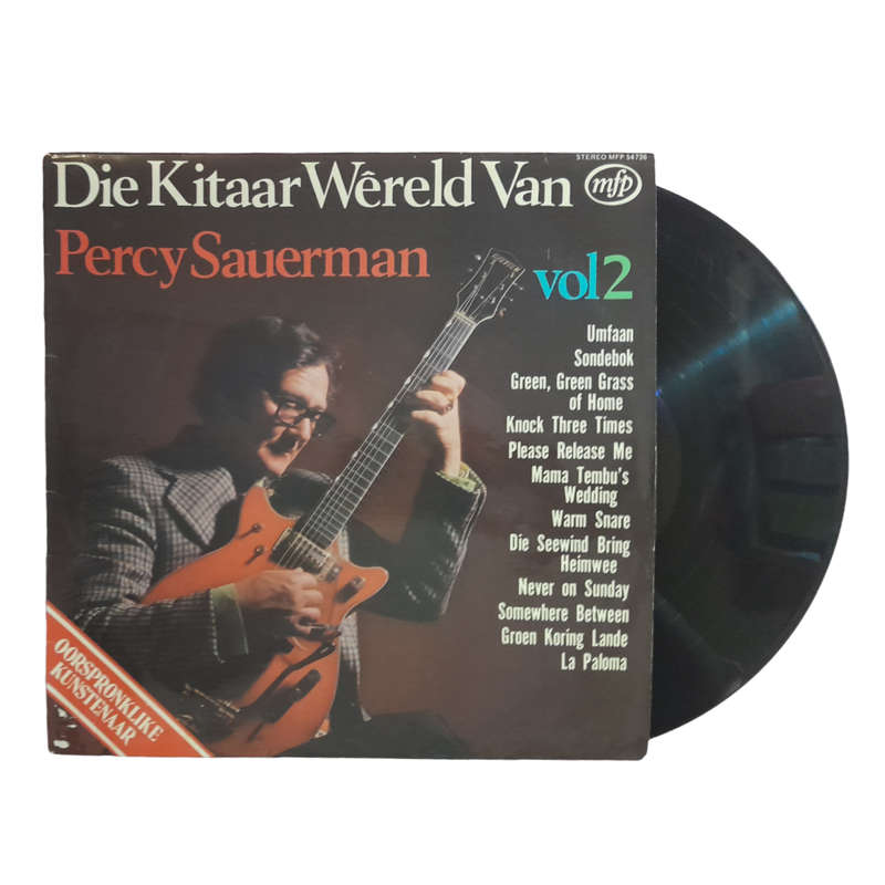 2000 Percy Sauerman - Die Kitaar Wereld Van Percy Sauerman - Vinyl, 7`, 33 RPM - Classical - Very Go