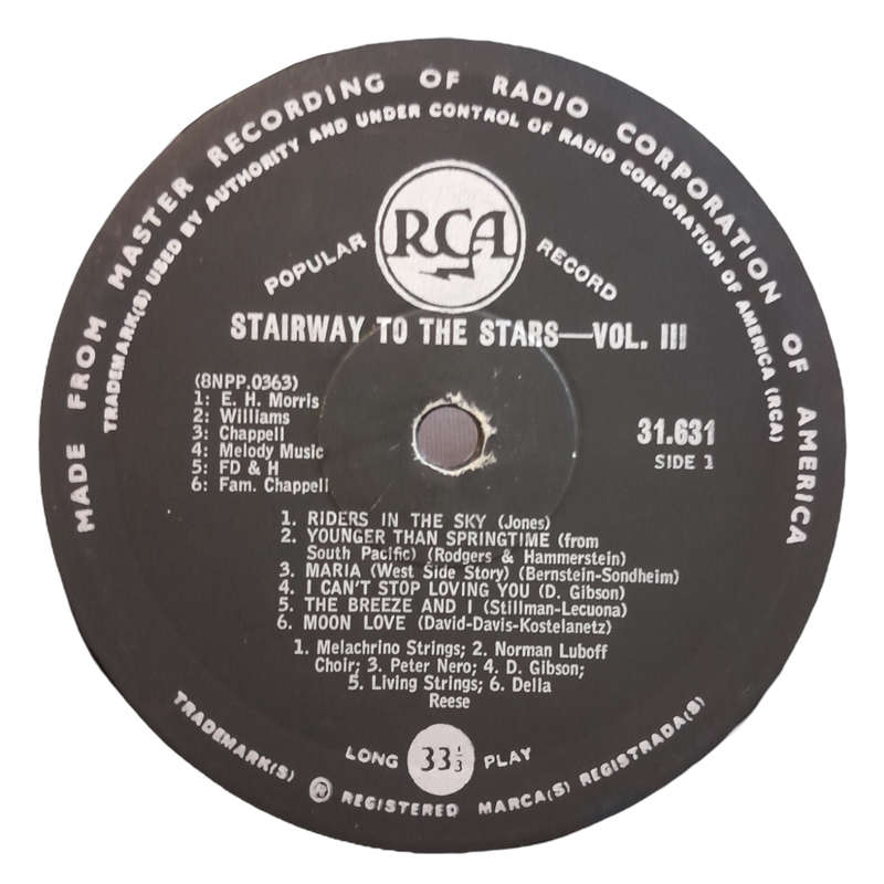 Various - Stairway To The Stars / Volume 3 - Vinyl, 7`, 33 RPM - Rock, World & Country - Good - With