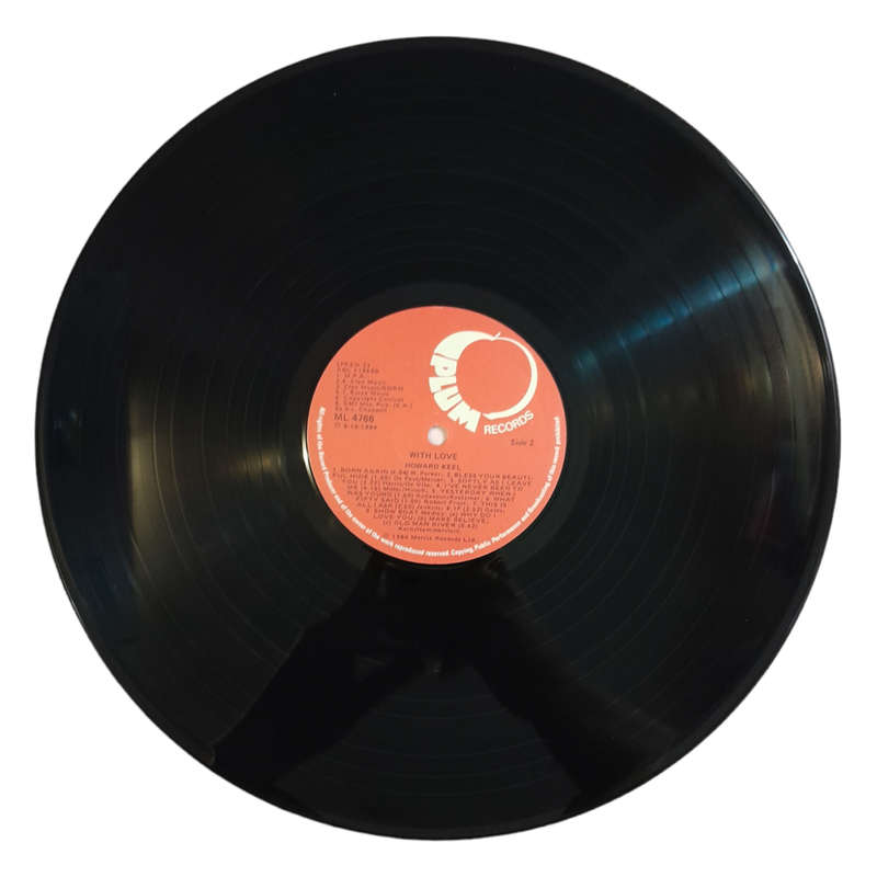 1984 Howard Keel - With Love: 20 Great Songs - Vinyl, 7`, 33 RPM - Pop - Excellent - With Cover